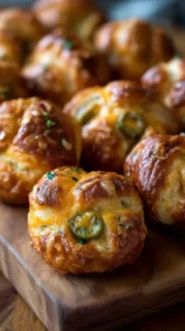 Cheddar Jalapeno Pretzel Bites