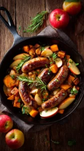 Chicken Apple Sausage Skillet