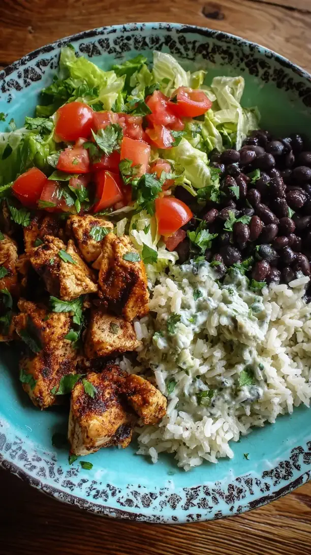 Chicken Burrito Bowls