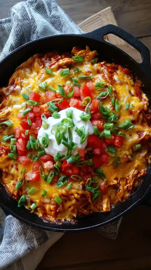 Chicken Enchilada Skillet
