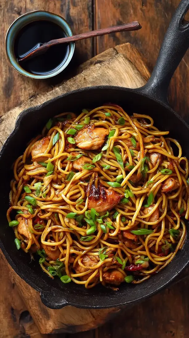 Chicken Lo Mein