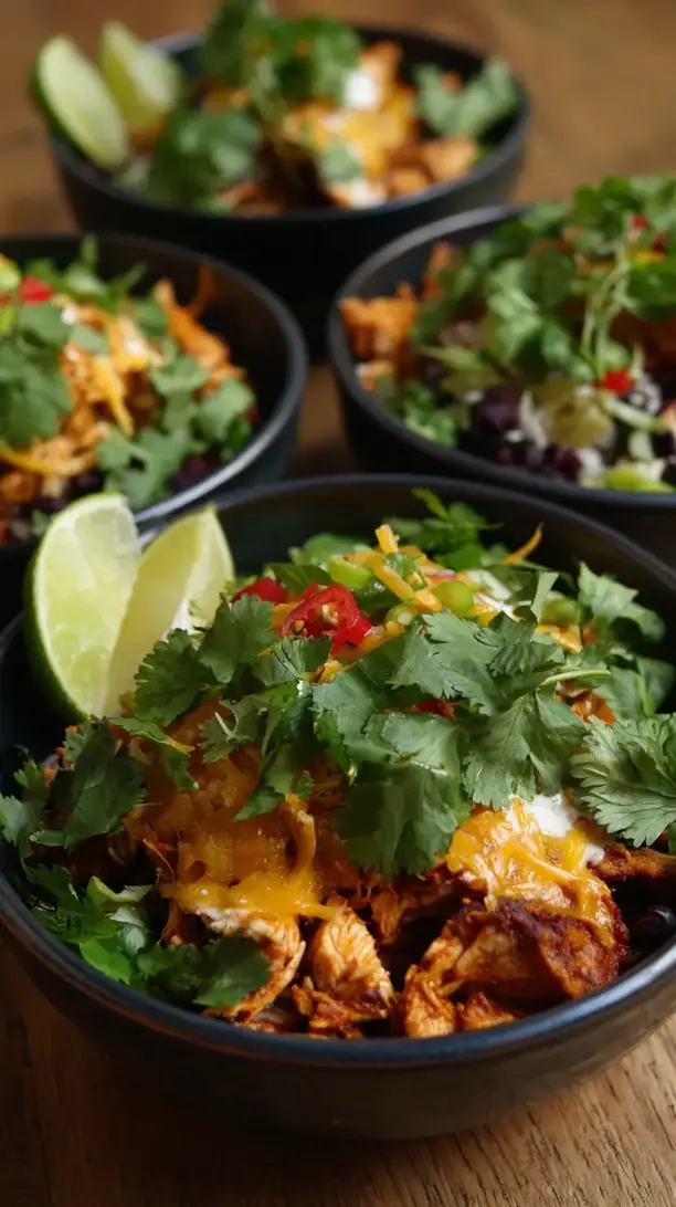 Chicken Taco Bowls