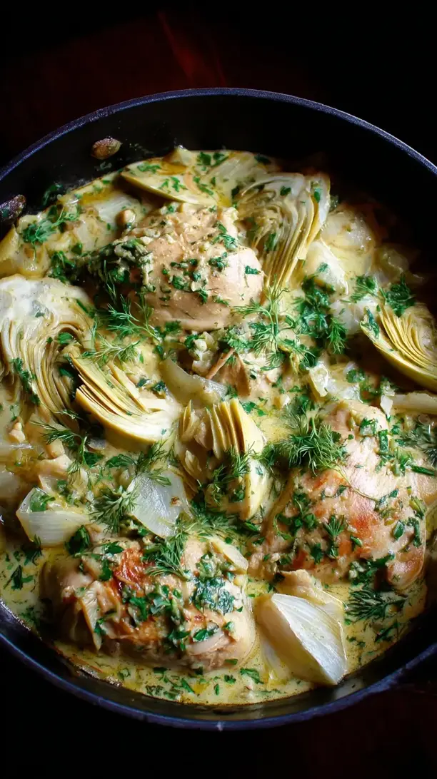 Chicken and Artichoke Stew