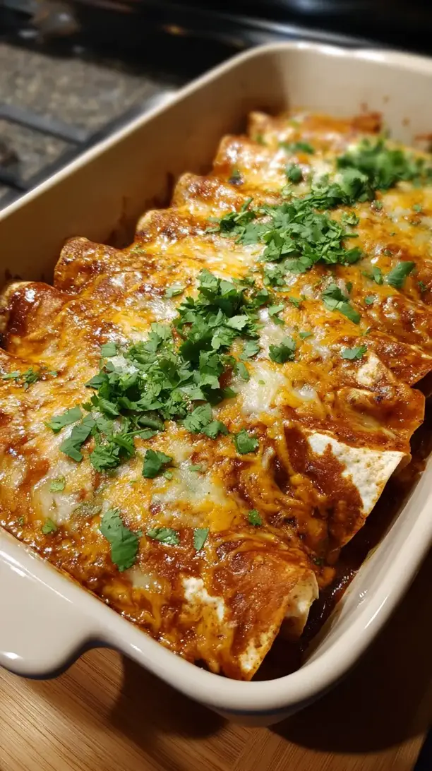 Chicken and Black Bean Enchiladas