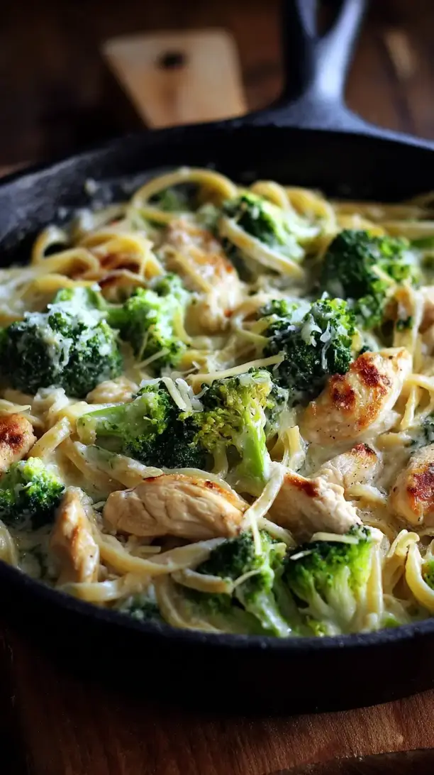 Chicken and Broccoli Alfredo
