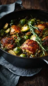 Chicken And Brussels Sprout Stew