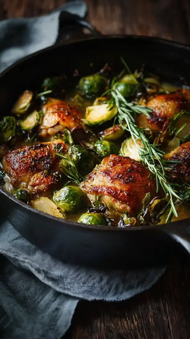 Chicken and Brussels Sprout Stew