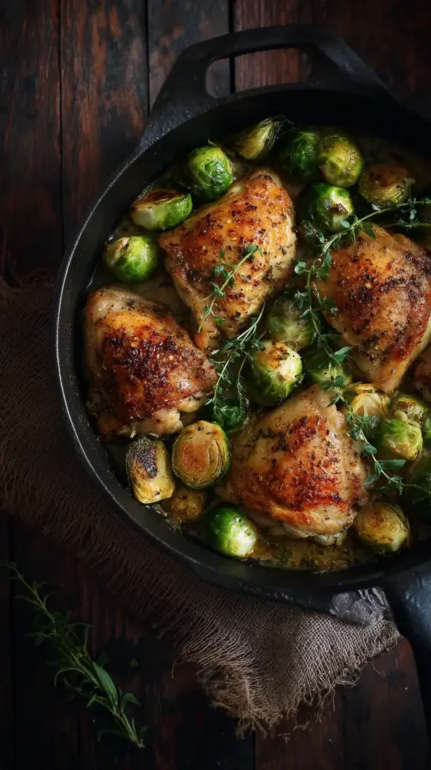 Chicken and Brussels Sprouts