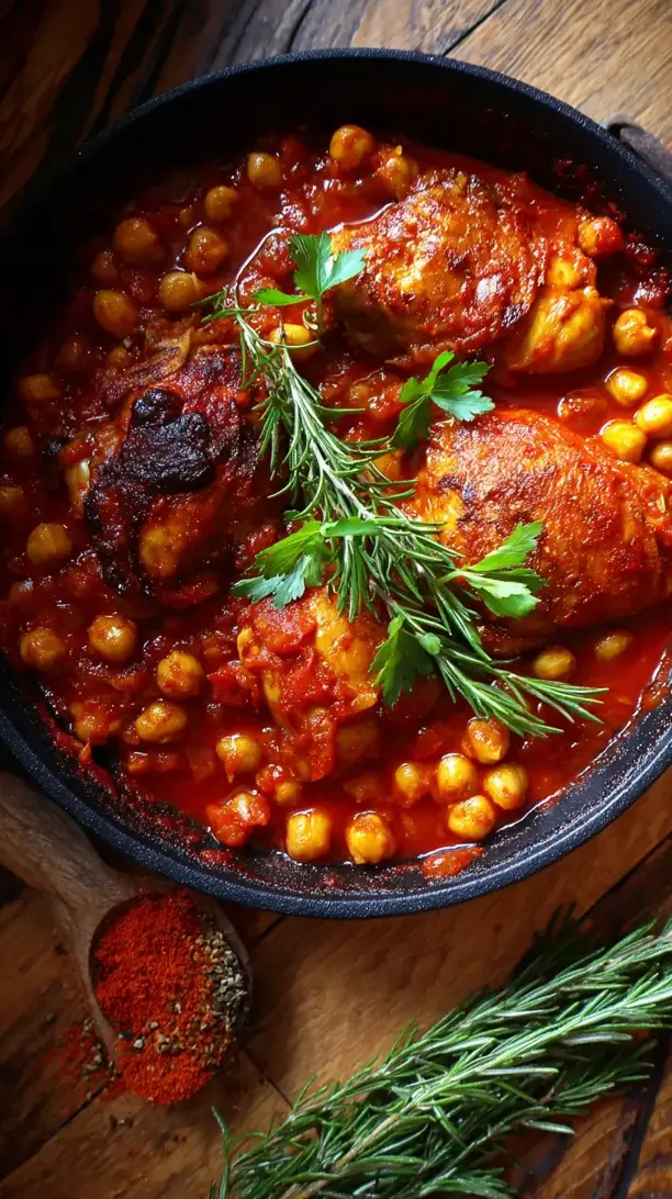 Chicken and Chickpea Stew