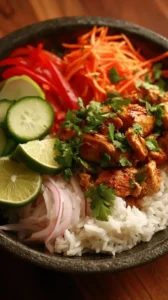 Chicken And Lime Rice Bowl