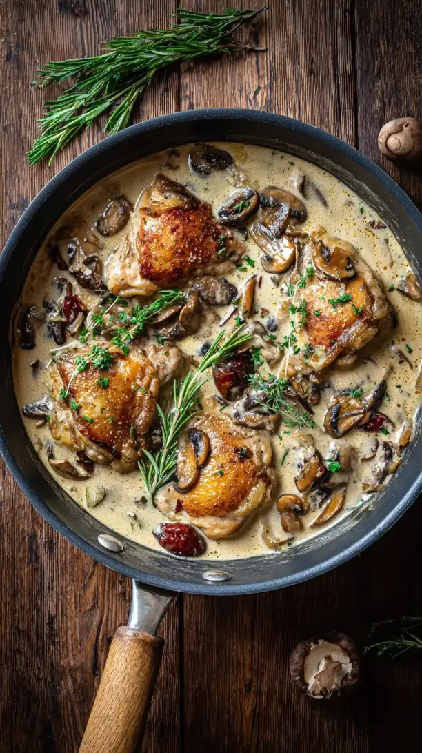 Chicken and Mushrooms