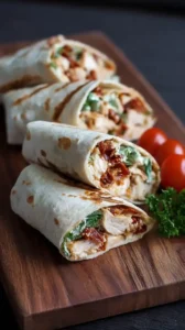 Chicken And Sundried Tomato Wraps