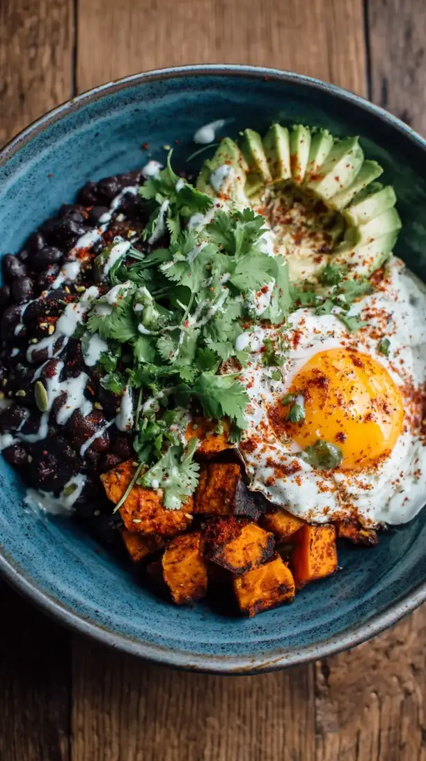 Chipotle Black Bean Breakfast Bowl