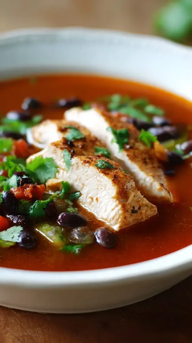 Chipotle Chicken Soup