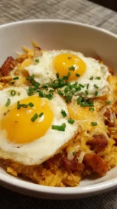 Chorizo And Egg Oatmeal