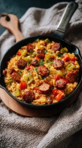 Chorizo And Pepper Oatmeal