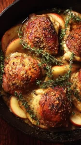 Cider Braised Chicken