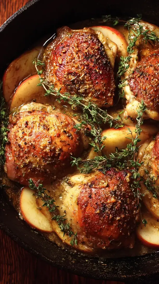 Cider Braised Chicken