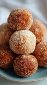 Cinnamon Sugar Donut Holes