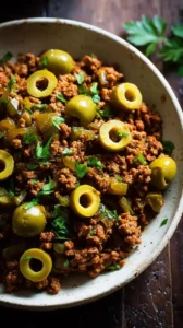 Classic Cuban Style Picadillo