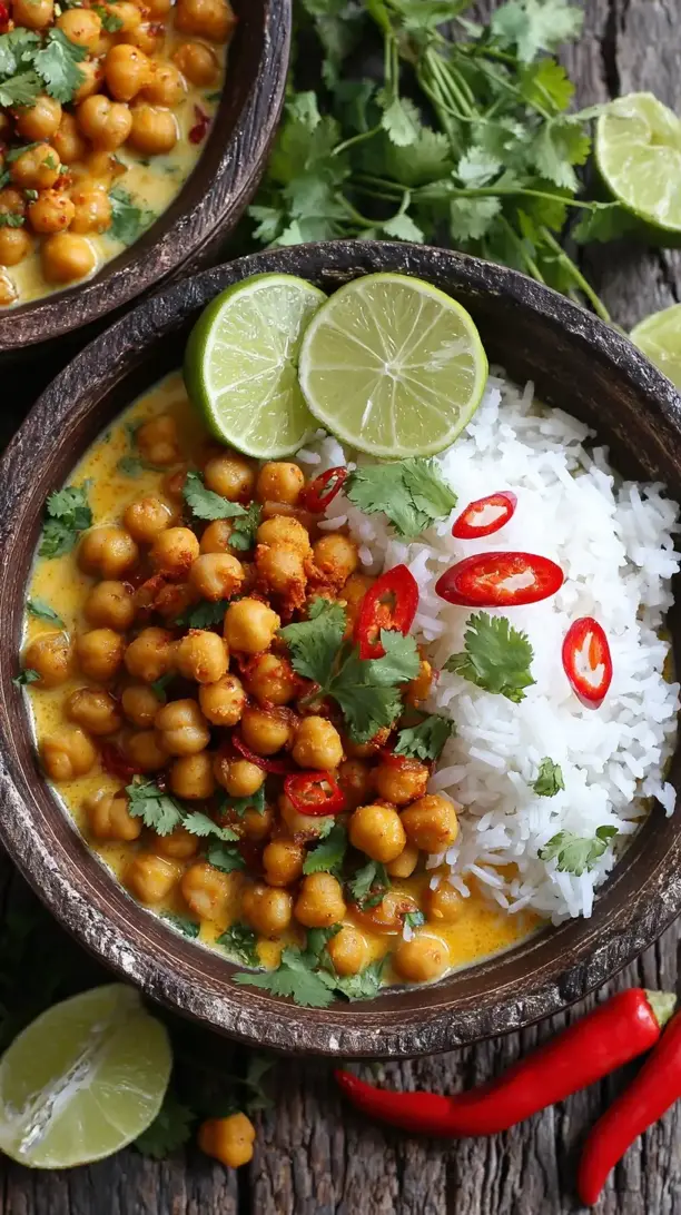 Coconut Curry Chickpeas
