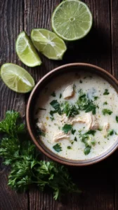 Coconut Lime Chicken Soup