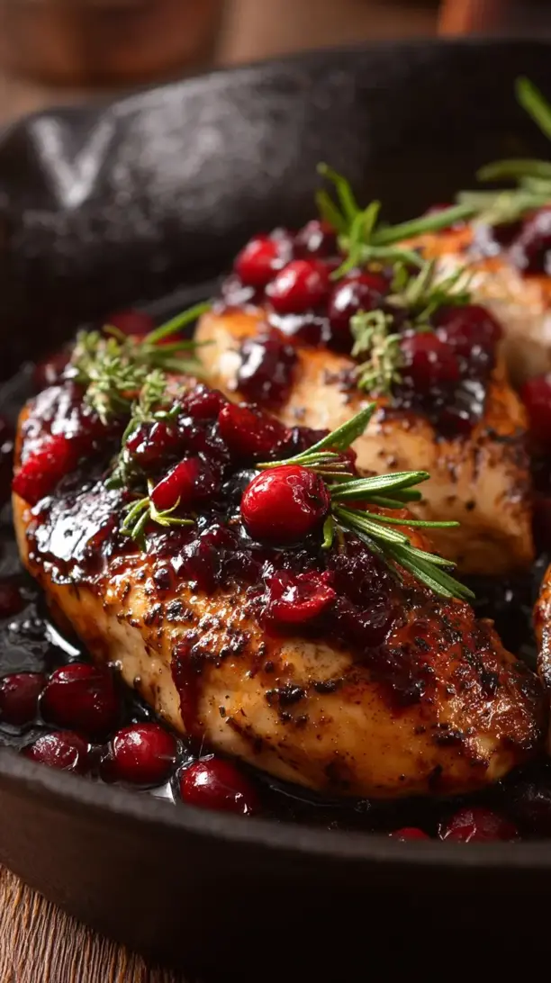 Cranberry Chicken Breast