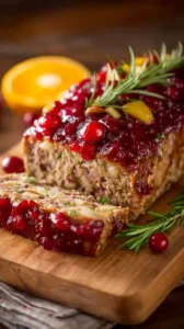 Cranberry Orange Meatloaf
