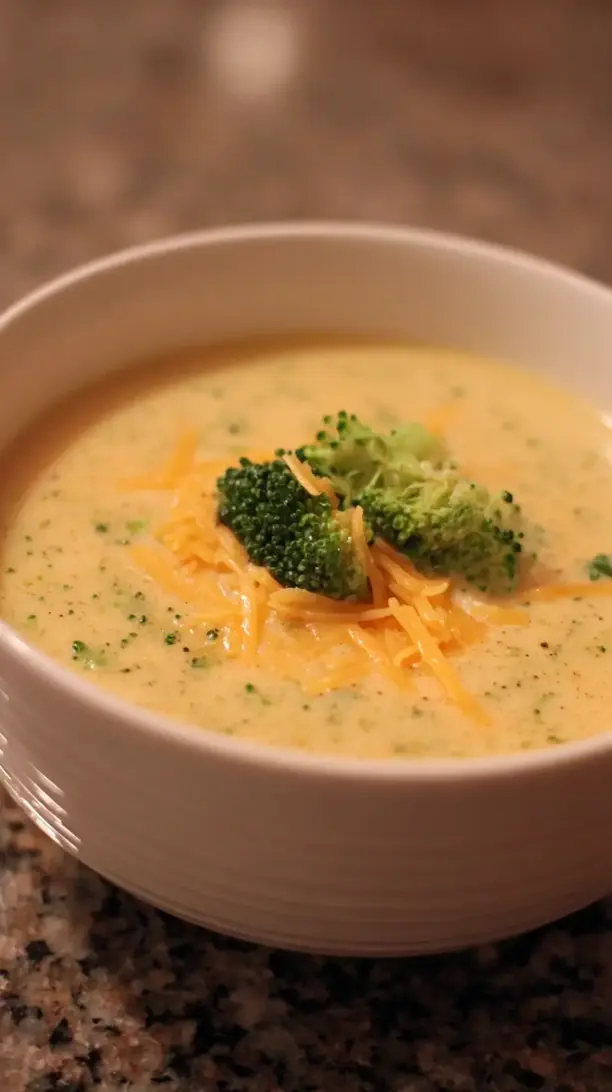 Cream of Broccoli and Cheese Soup