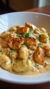 Creamy Cajun Chicken Gnocchi