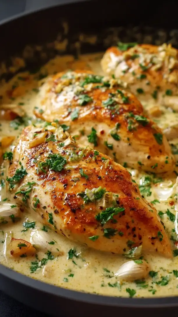 Creamy Garlic Chicken