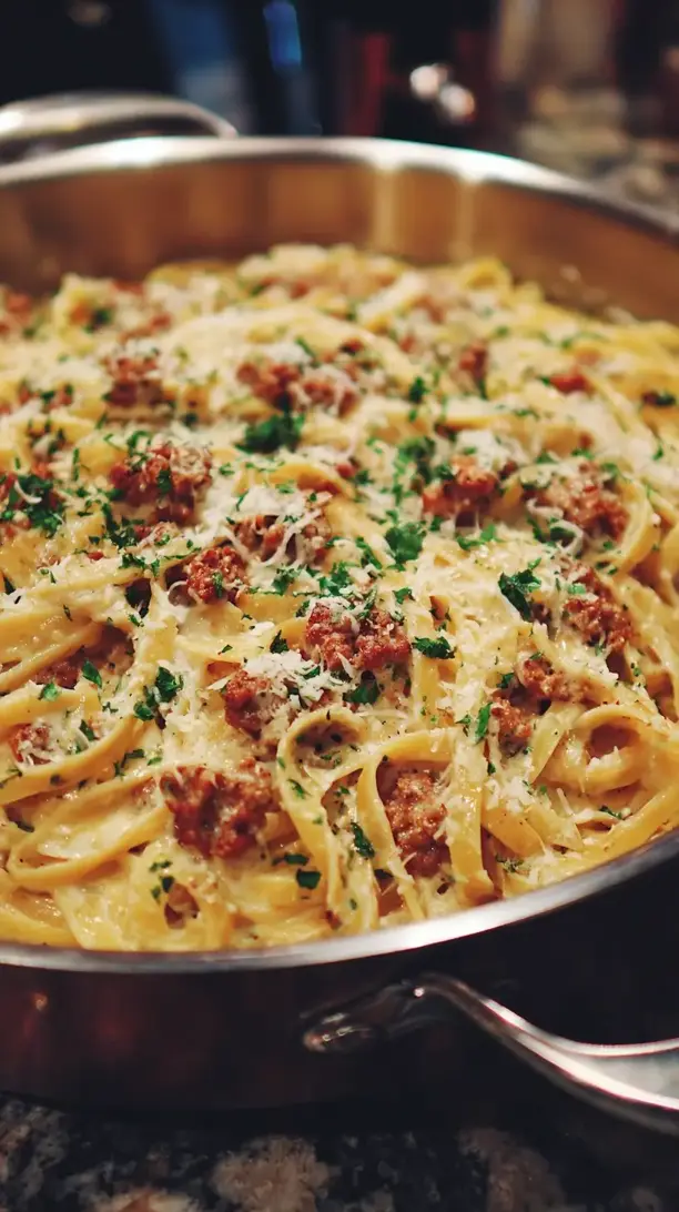 Creamy Sausage Pasta