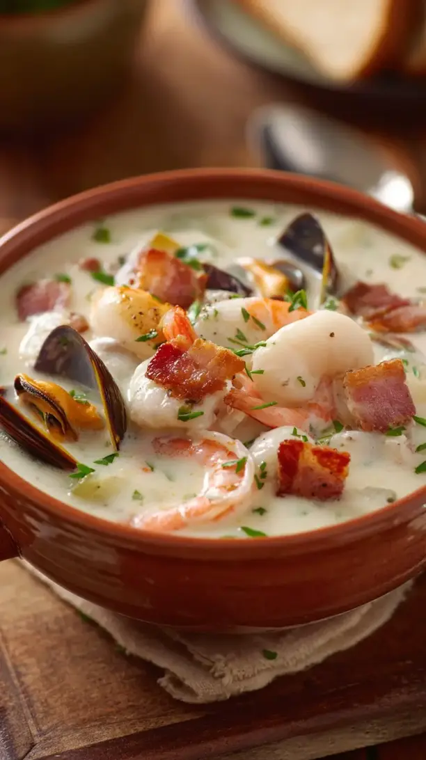 Creamy Seafood Chowder
