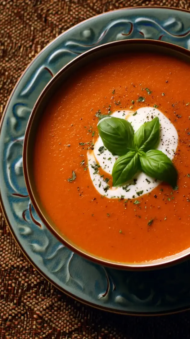Creamy Tomato Basil Soup