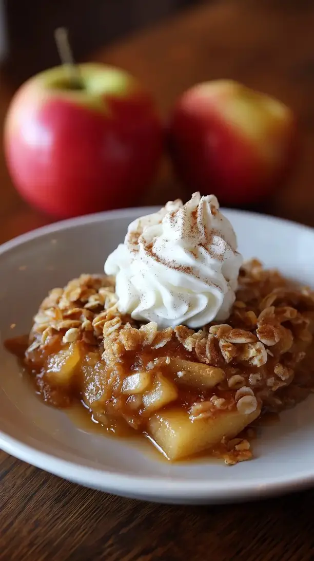 Crockpot Apple Crisp