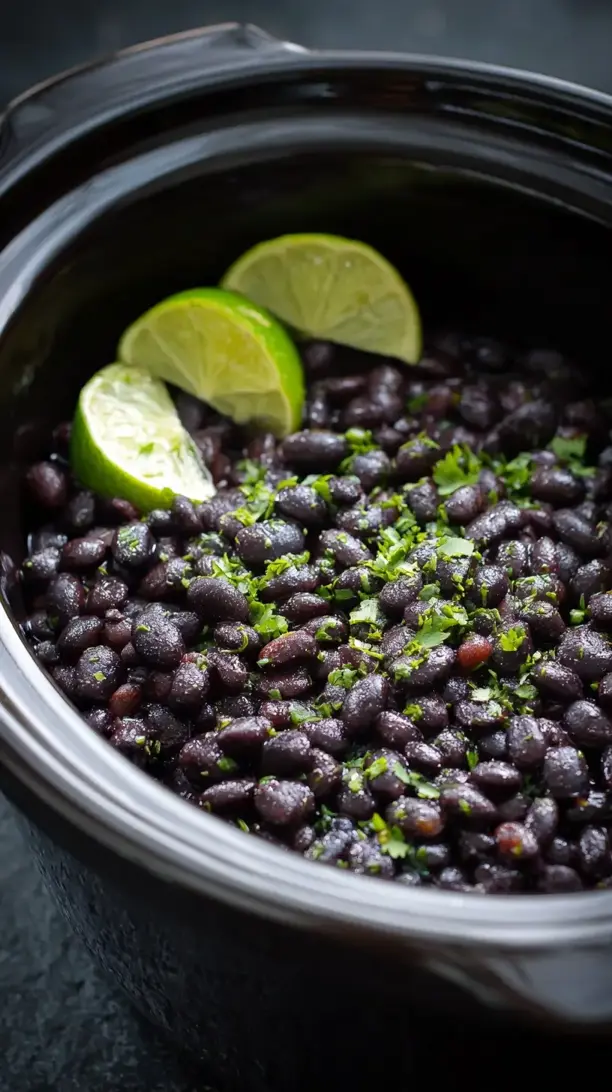 Crockpot Black Beans