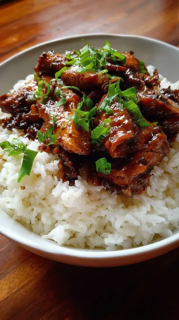 Crockpot Chicken Adobo