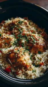 Crockpot Chicken And Rice