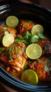 Crockpot Cilantro Lime Chicken