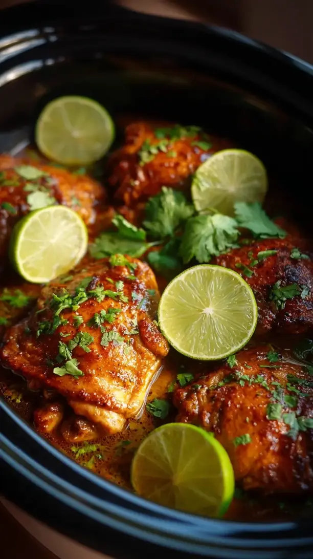 Crockpot Cilantro Lime Chicken