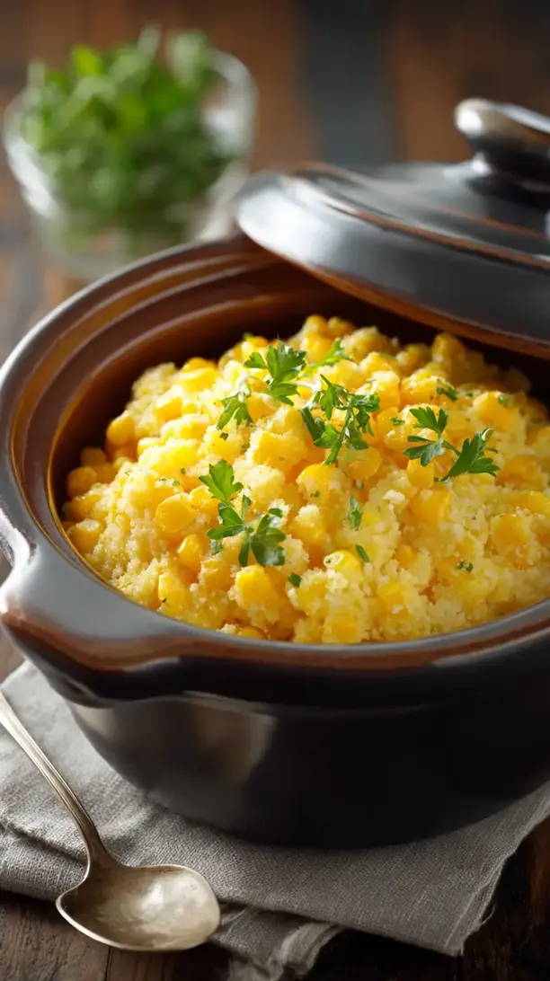 Crockpot Corn Casserole