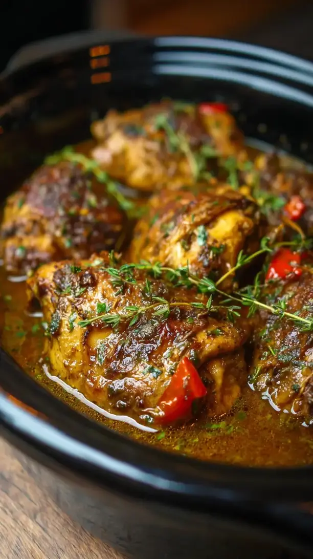 Crockpot Jerk Chicken