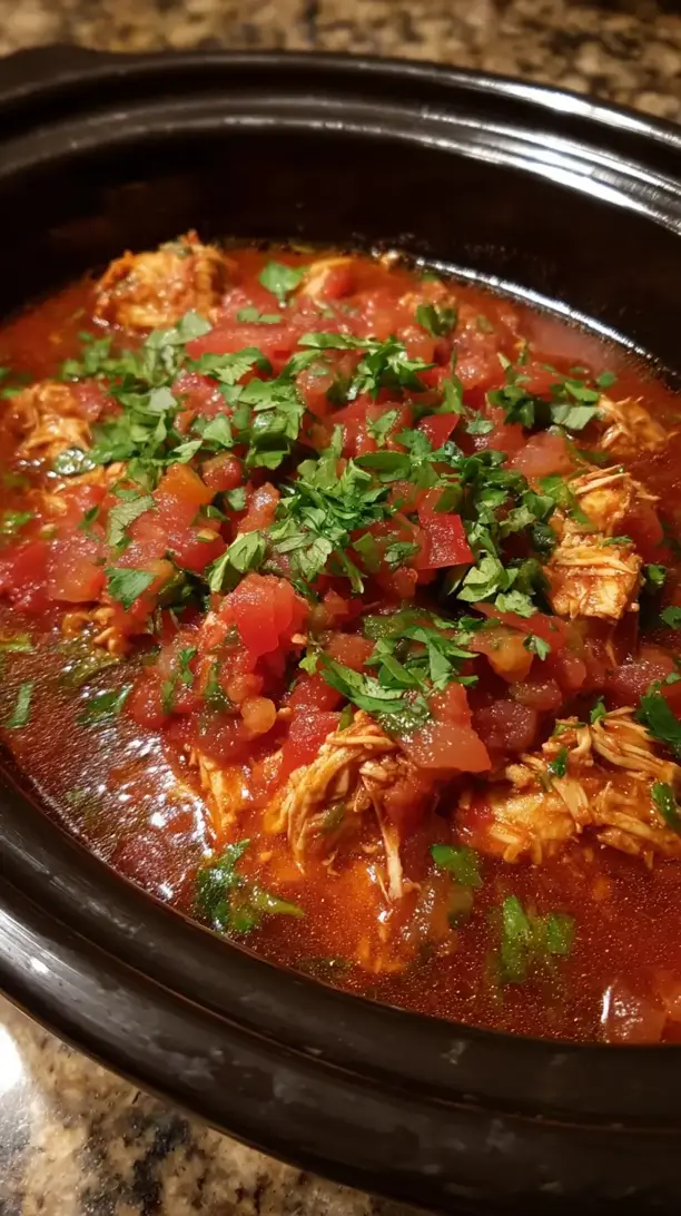 Crockpot Salsa Chicken