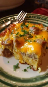 Crockpot Sausage And Egg Casserole