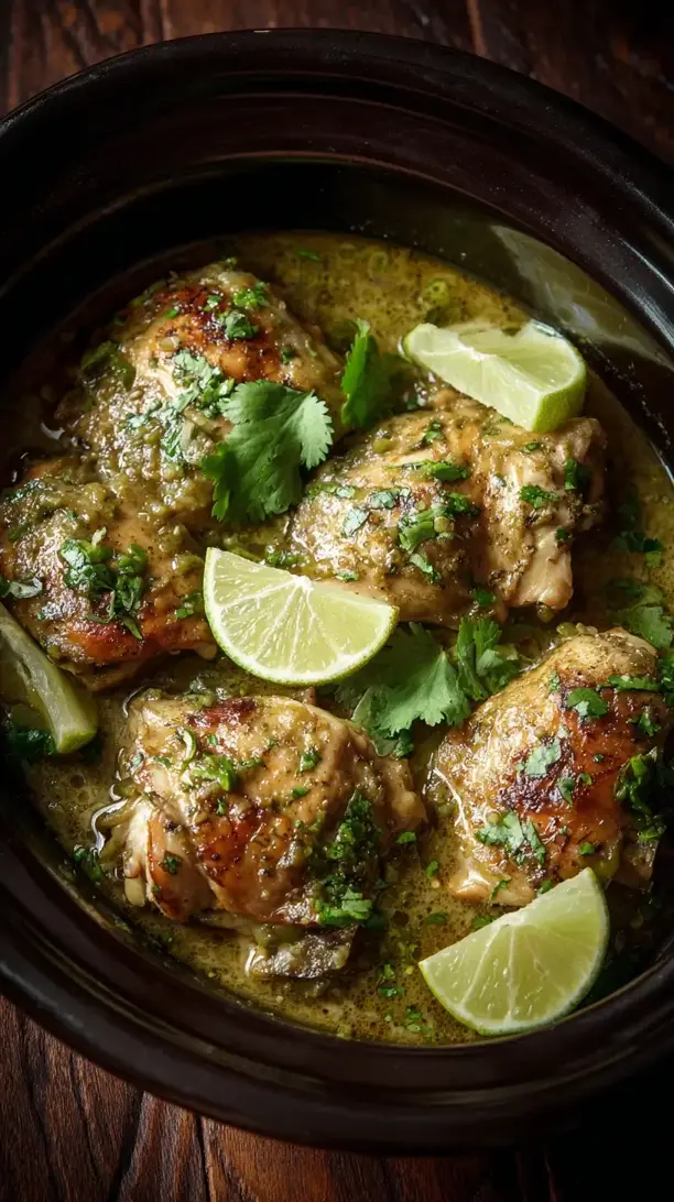 Crockpot Verde Chicken