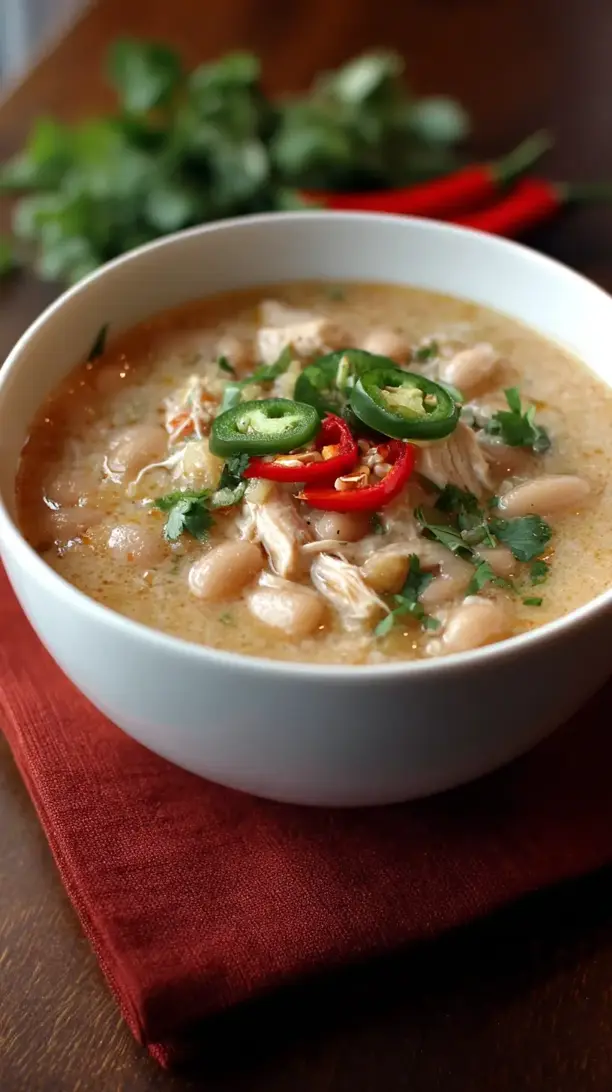 Crockpot White Bean Chili