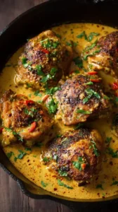 Curry Chicken Thighs
