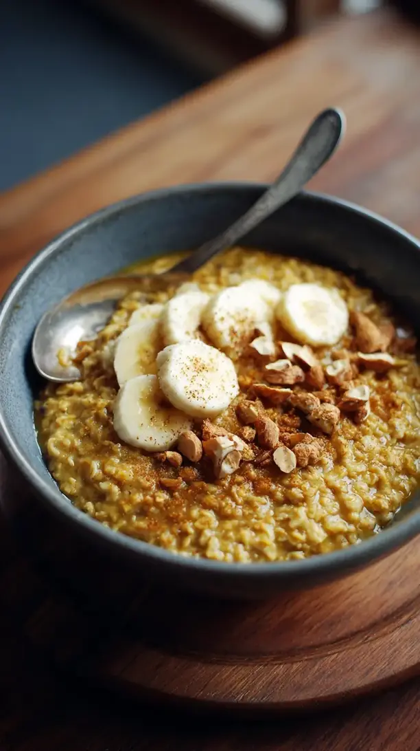 Curry Ginger Oatmeal