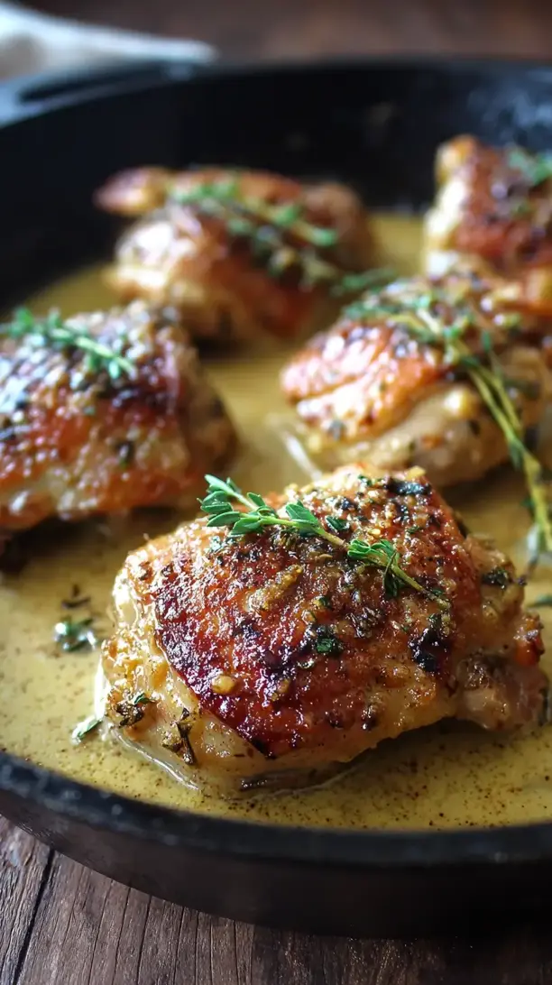Dijon Chicken Thighs