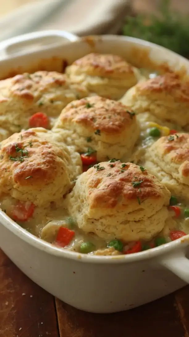 Easy Chicken Pot Pie Bake